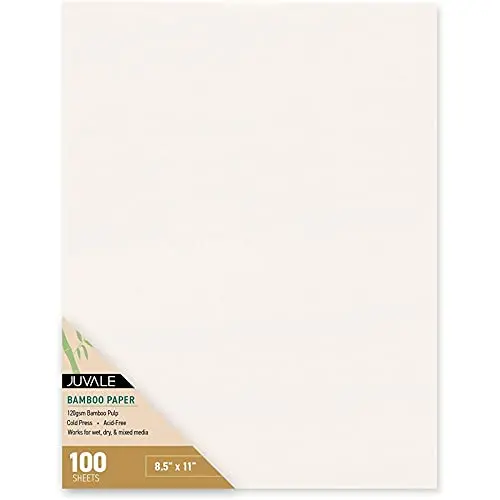 Juvale cold press watercolor paper sheets in white
