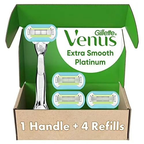Ergonomic Metal Handle + 4 Refills