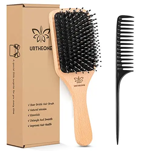 Eco Wood Boar Bristle Brush