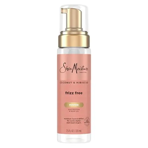 Frizz-Free Mousse for Volume & Curl Definition