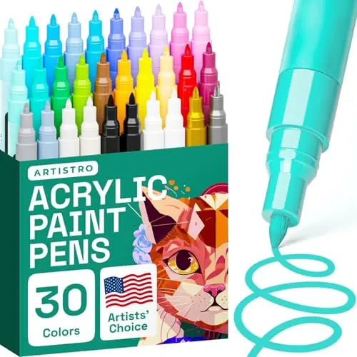 Extra Fine, Multisurface, 30 colors