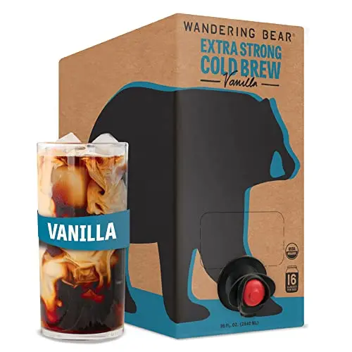 Ready-to-Drink, Vanilla, Organic, High Caffeine