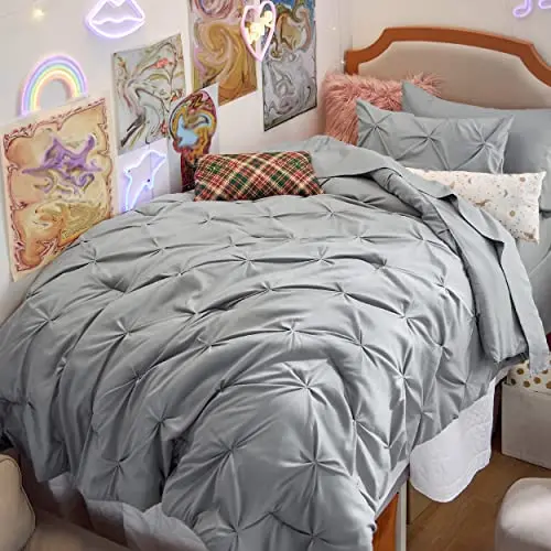 Elegant Pinch Pleat, Full Bed Set