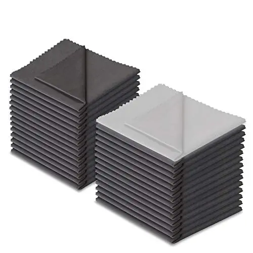 Xthel 30-pack microfiber cleaning cloths for glasses and electronics