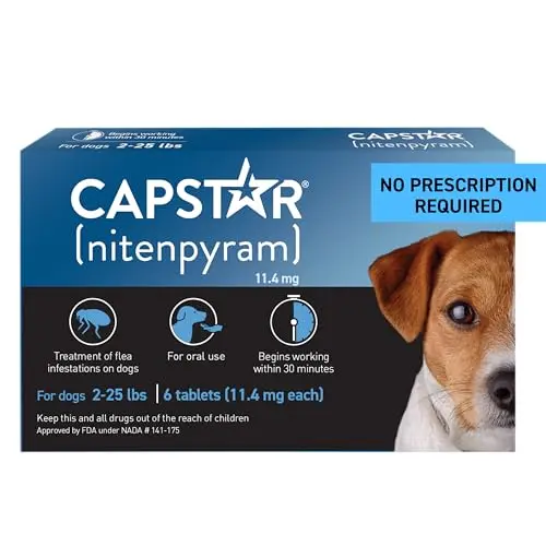 Fast-Acting Oral Flea Treatment | 2-25 lbs | 6 Doses