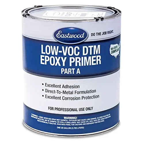 Eastwood low VOC black epoxy primer for metal