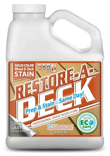 Restore-A-Deck Solid Color Stain in coastal gray