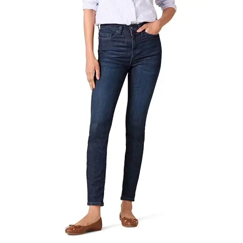 High-Waist, Stretch Denim, Basic Fit