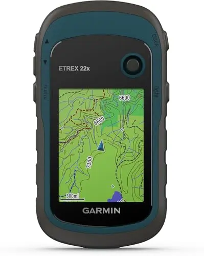 Rugged Handheld GPS with Topo Maps