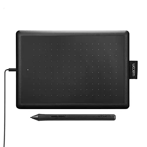 One by Wacom Small drawing tablet with ergonomic pen