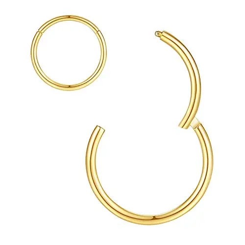 18 Gauge Surgical Steel Clicker Hoop