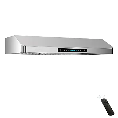 900 CFM, 4-Speed, Gesture/Touch Controls, Stainless Steel