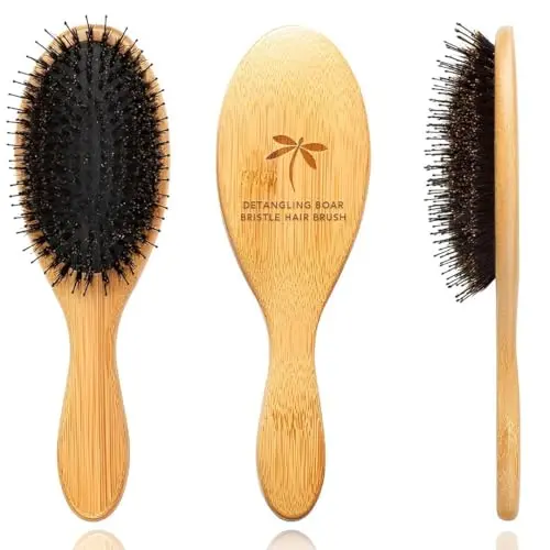 Natural Boar & Nylon Detangler