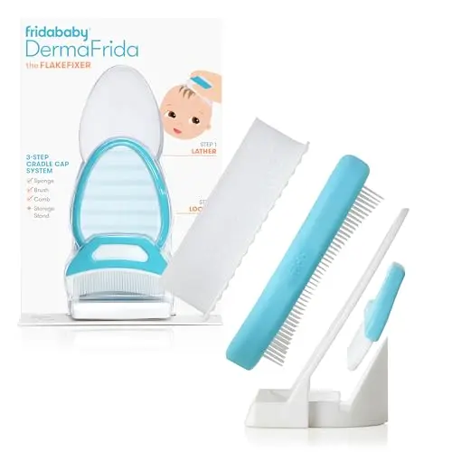 FlakeFixer Sponge, Brush, Comb Kit