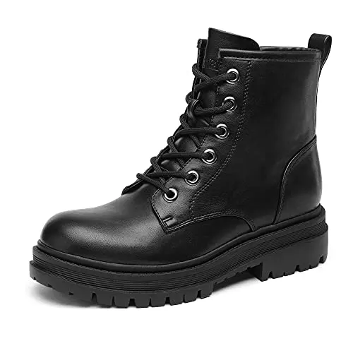 Black, Platform Sole, All-Weather