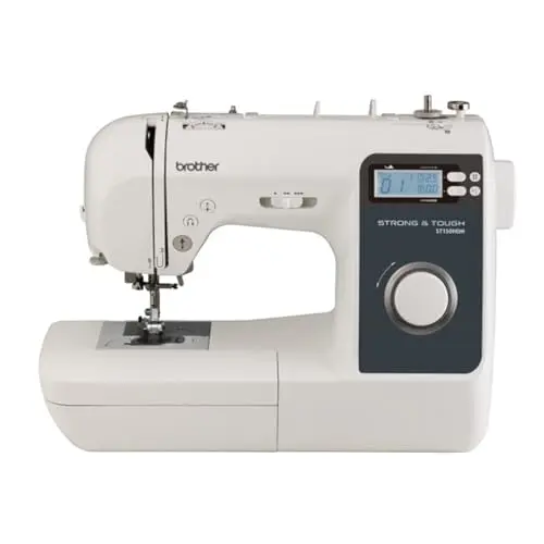 Brother ST150HDH sewing machine in off-white
