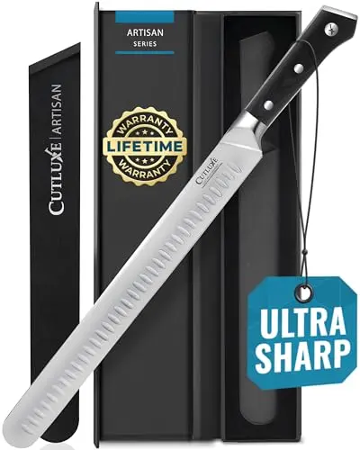 Full Tang German Steel, Sheath, Ergonomic Pakkawood