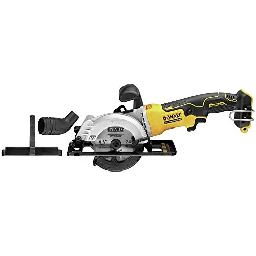 DEWALT ATOMIC 20V MAX compact circular saw in black