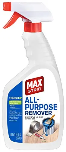 Max Strip all purpose paint remover spray bottle