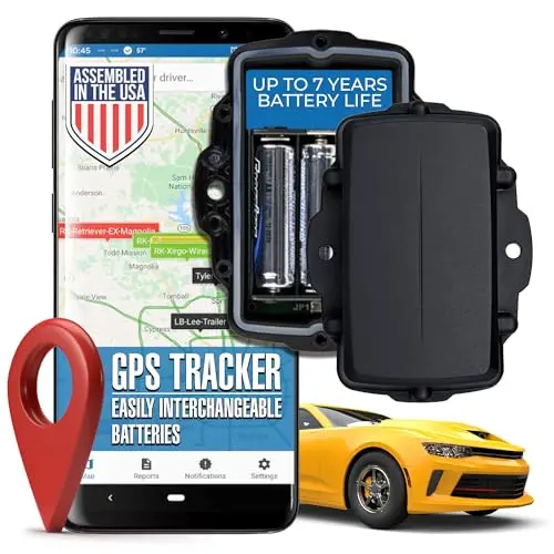 Long-life, rugged hidden car/asset tracker