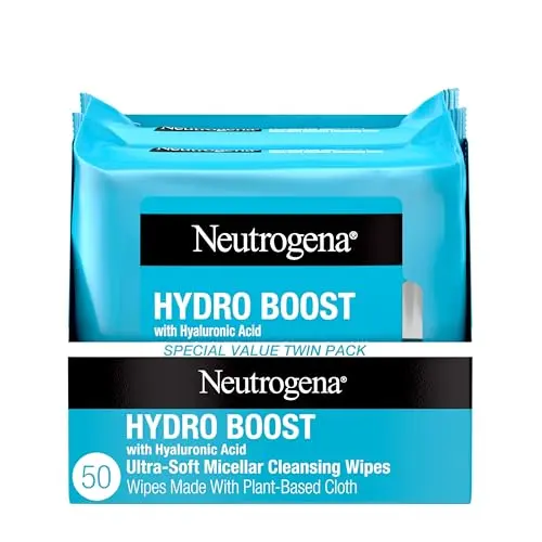 Ultra-Soft Micellar Cleansing Wipes with Hyaluronic Acid