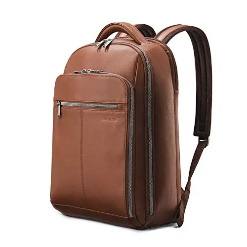 Full-sized Leather Backpack (15.6')