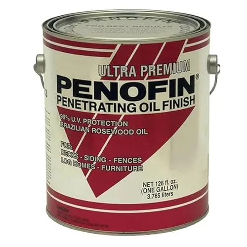 Penofin Red Label stain in redwood color