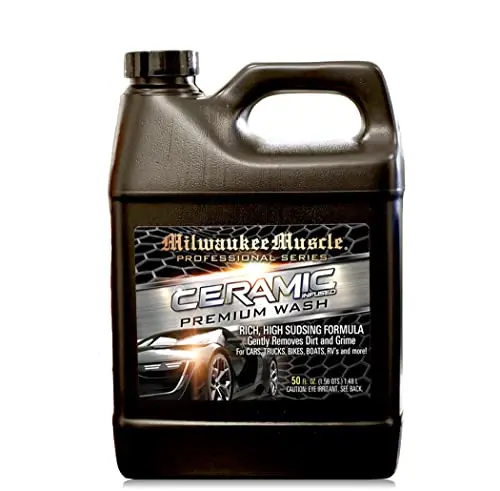 Milwaukee Muscle ceramic car wash soap