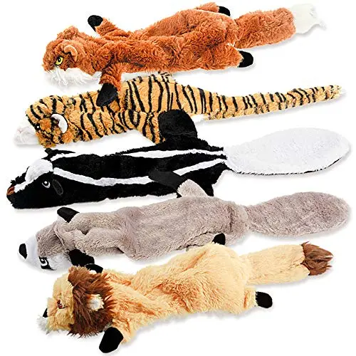 No Stuffing, 5 Woodland Animals, Squeaky
