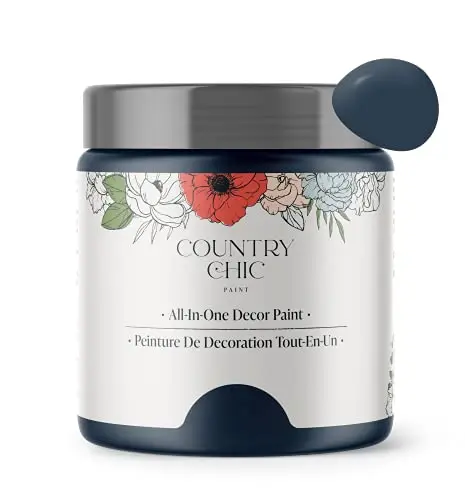 Country Chic All-in-One Chalk Paint in peacoat navy blue
