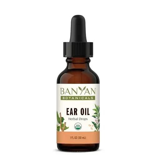Organic Herbal Ear Oil for Comfort & Nourishment