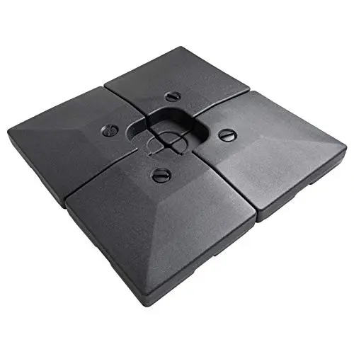 C-Hopetree 4-piece heavy duty base for offset cantilever umbrellas