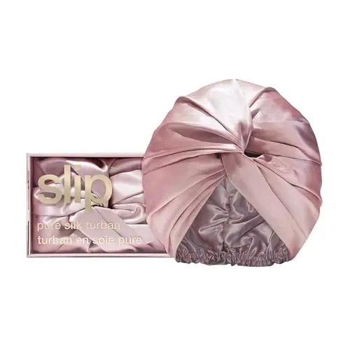 Luxurious 100% Mulberry Silk Adjustable Turban
