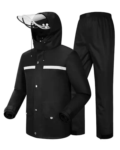 Breathable All-Sport Rain Jacket and Pants