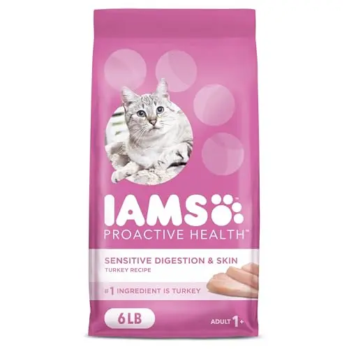 Turkey Dry Cat Food, 6 lb Bag