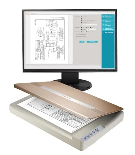 Plustek OpticSlim 1680 high-speed flatbed scanner