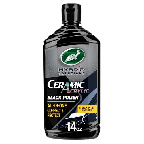 Ceramic Acrylic Polish for Black Paint