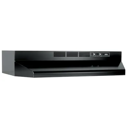 30-Inch, Black, 2-Speed, Charcoal Filter