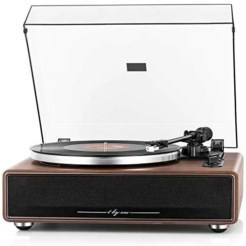 With Magnetic Cartridge and Built-in Speakers