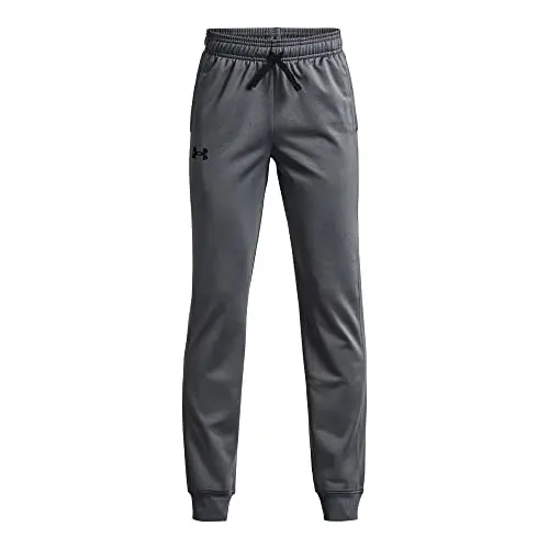 Tapered, warm athletic pants for boys