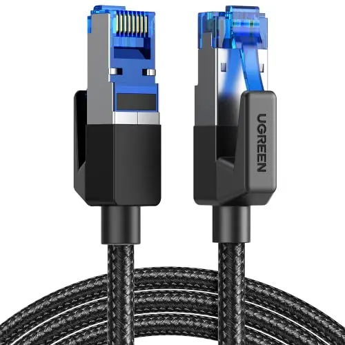 6FT, Braided, 40Gbps 2000MHz, Heavy Duty LAN
