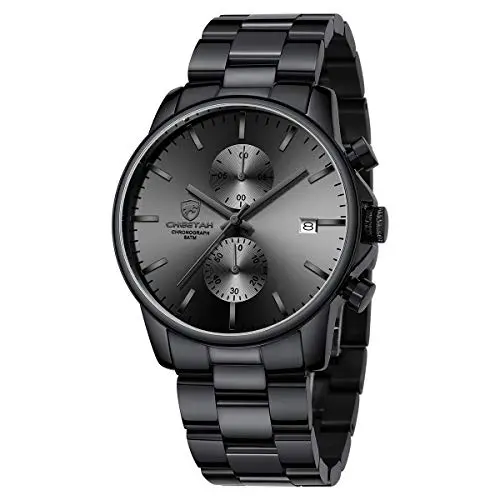 Metal Chronograph Quartz Watch