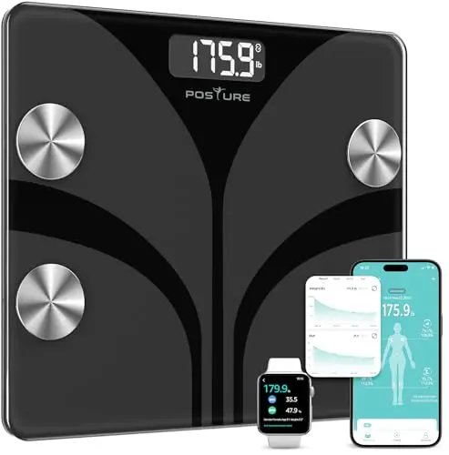 Digital Bathroom Scale with 13 Body Metrics