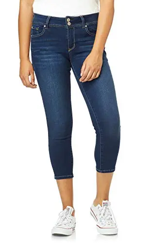 Mid-Rise Insta Soft Cropped Jeans