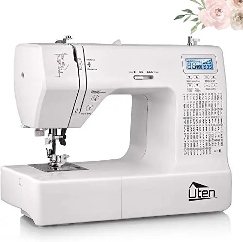 Uten 2685A portable computerized sewing and embroidery machine