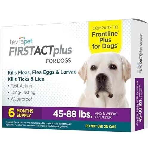 Frontline Plus Generic | 45-88 lbs | 6 Mo.