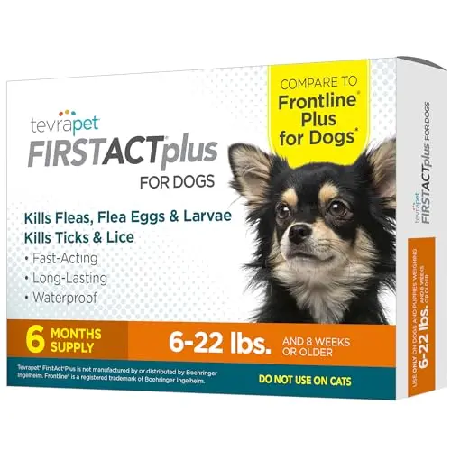 Frontline Plus Generic | 5-22 lbs | 6 Mo.