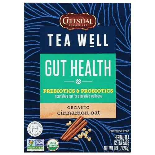 Herbal Cinnamon Oat Gut Health Tea