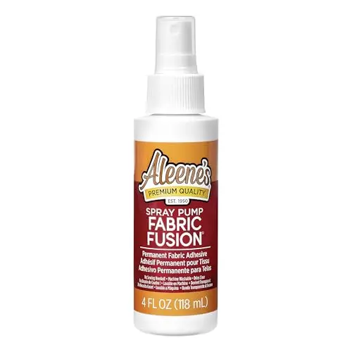 Aleene's fabric fusion spray pump adhesive