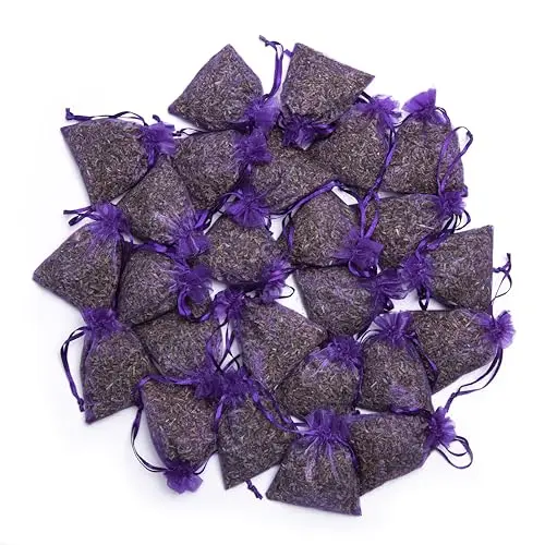 Lavande Sur Terre dried lavender flower sachets for drawers and closets